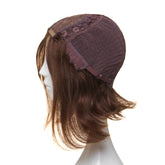 Peruca Naturala Paula Mix Ciocolatiu Roscat